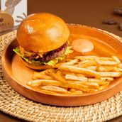 Mehzcla Beef Burger