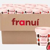 Franui Raspberries in White and Dark Chocolate 150g ( Pack of 10 )