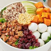 Chef's Granola-Infused Goat Cheese Salad - Vegetarian