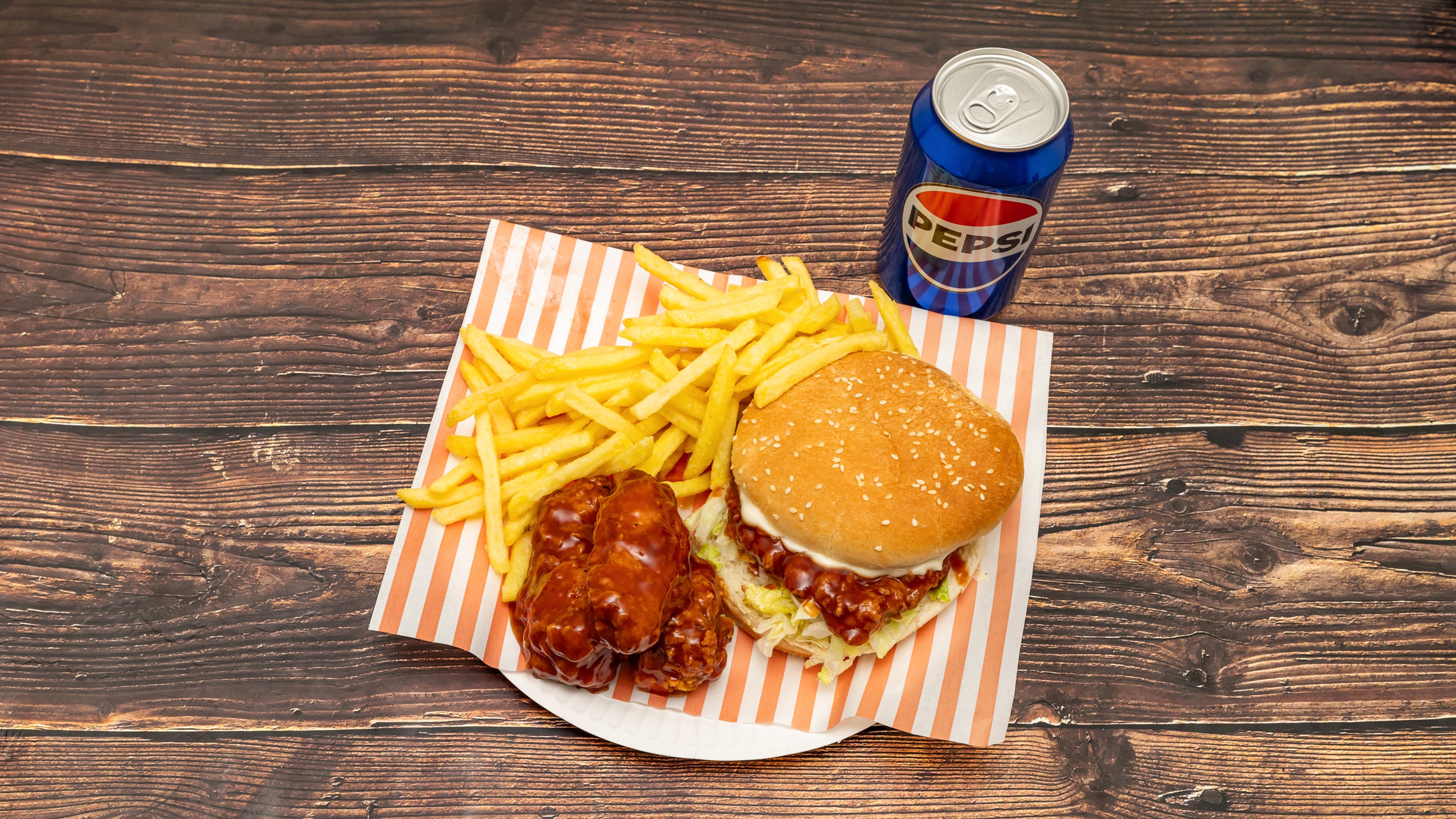 Bbq burger box