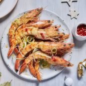 GRILLED PRAWNS