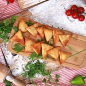  Cheese Samosa
