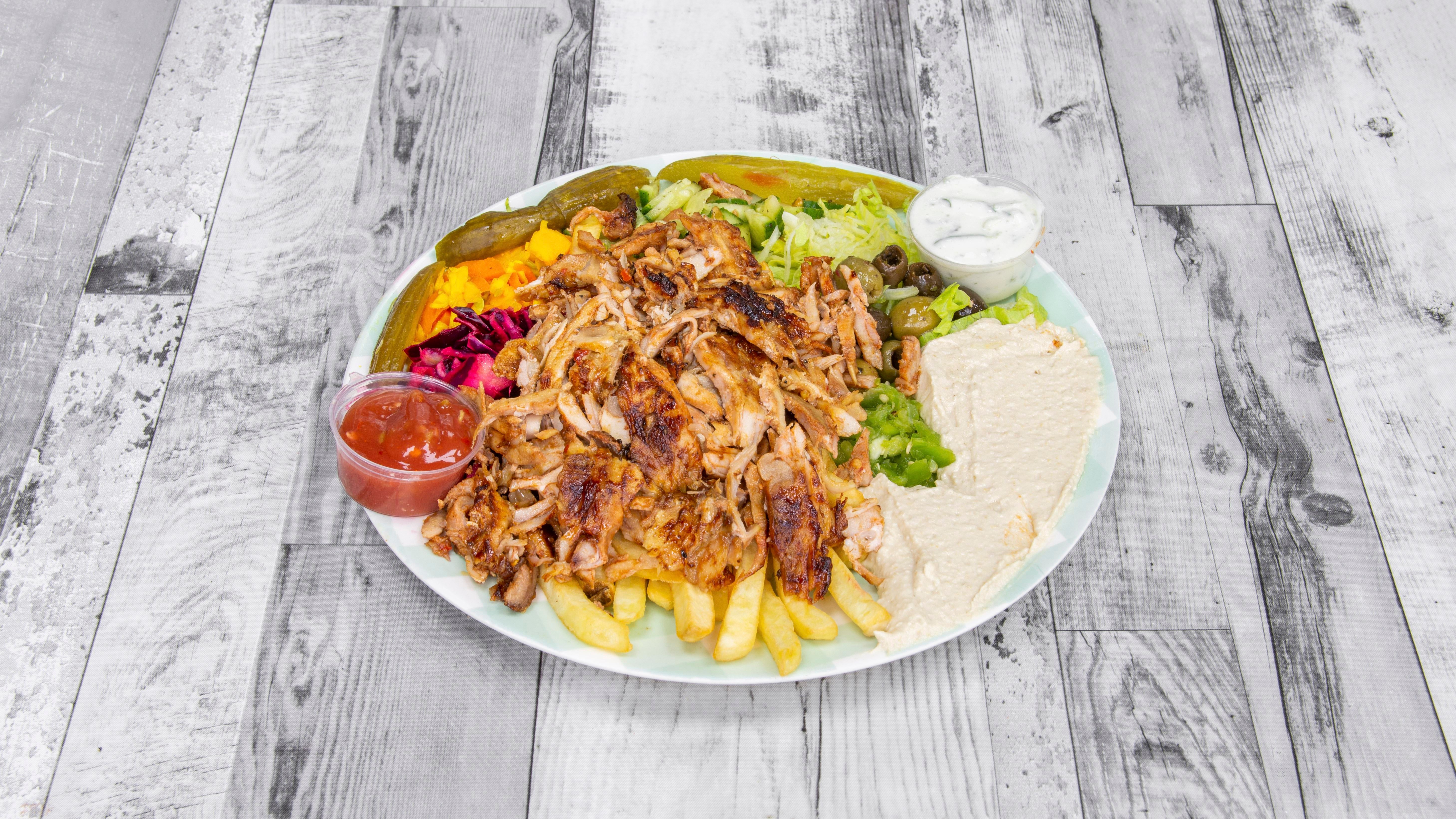 Chicken Shawarma (Chips)