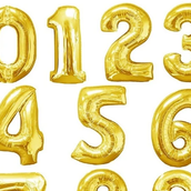 Number - Foil Helium Balloons