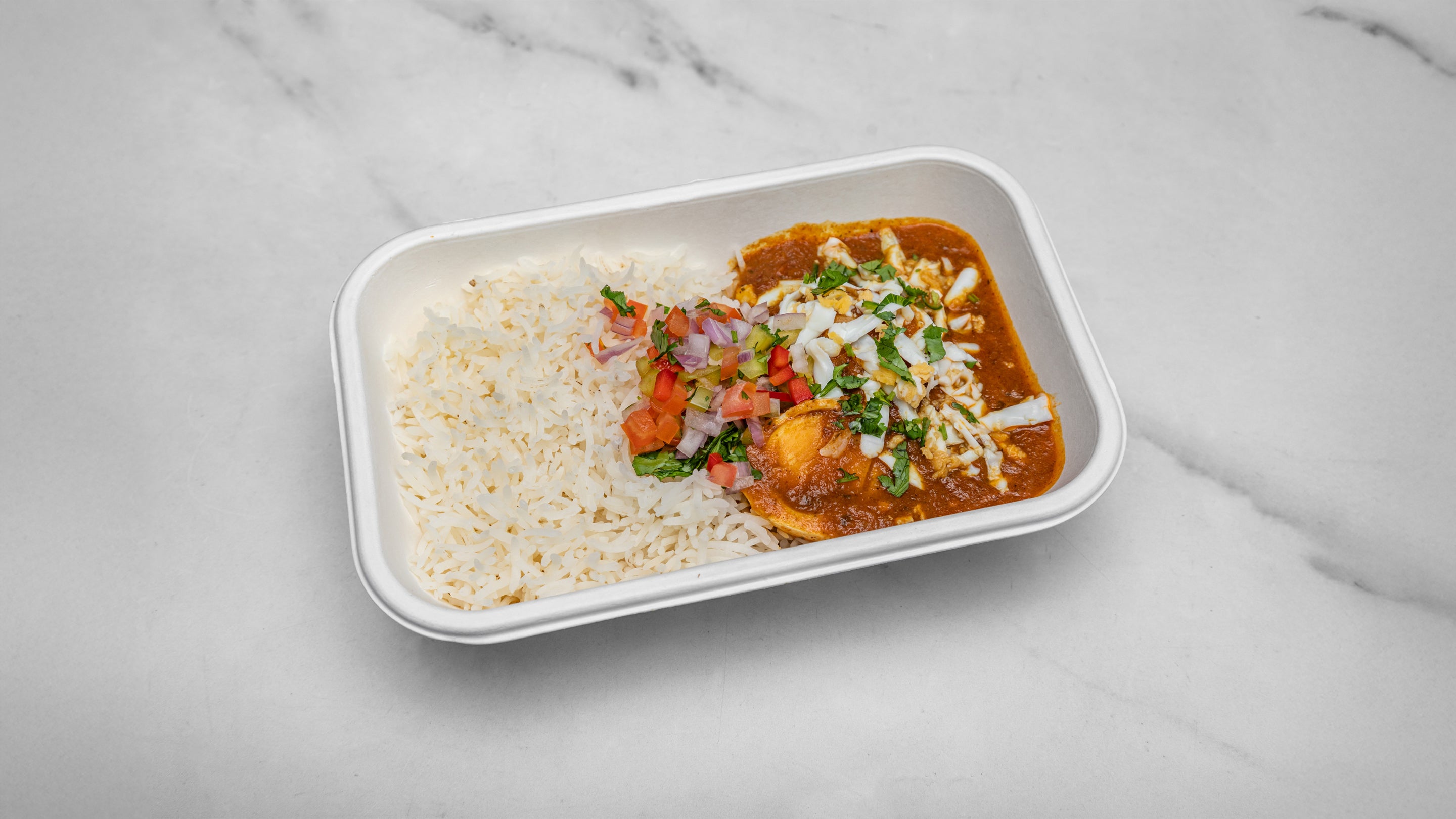 Street Style Masala Tawa Egg Rice
