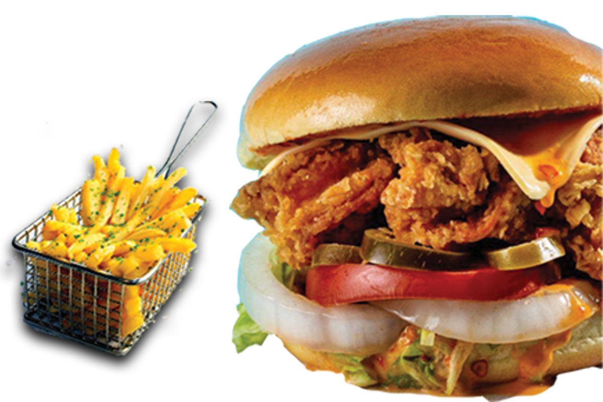Mexican Chicken Burger