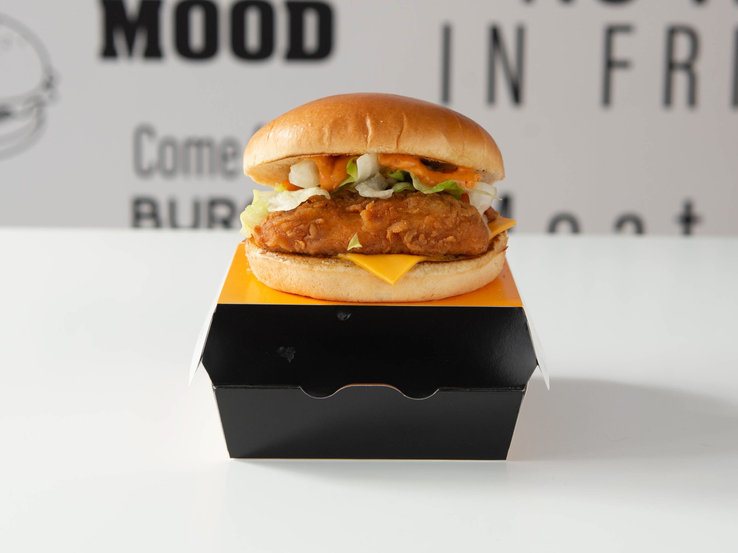 Chicken Strips Burger