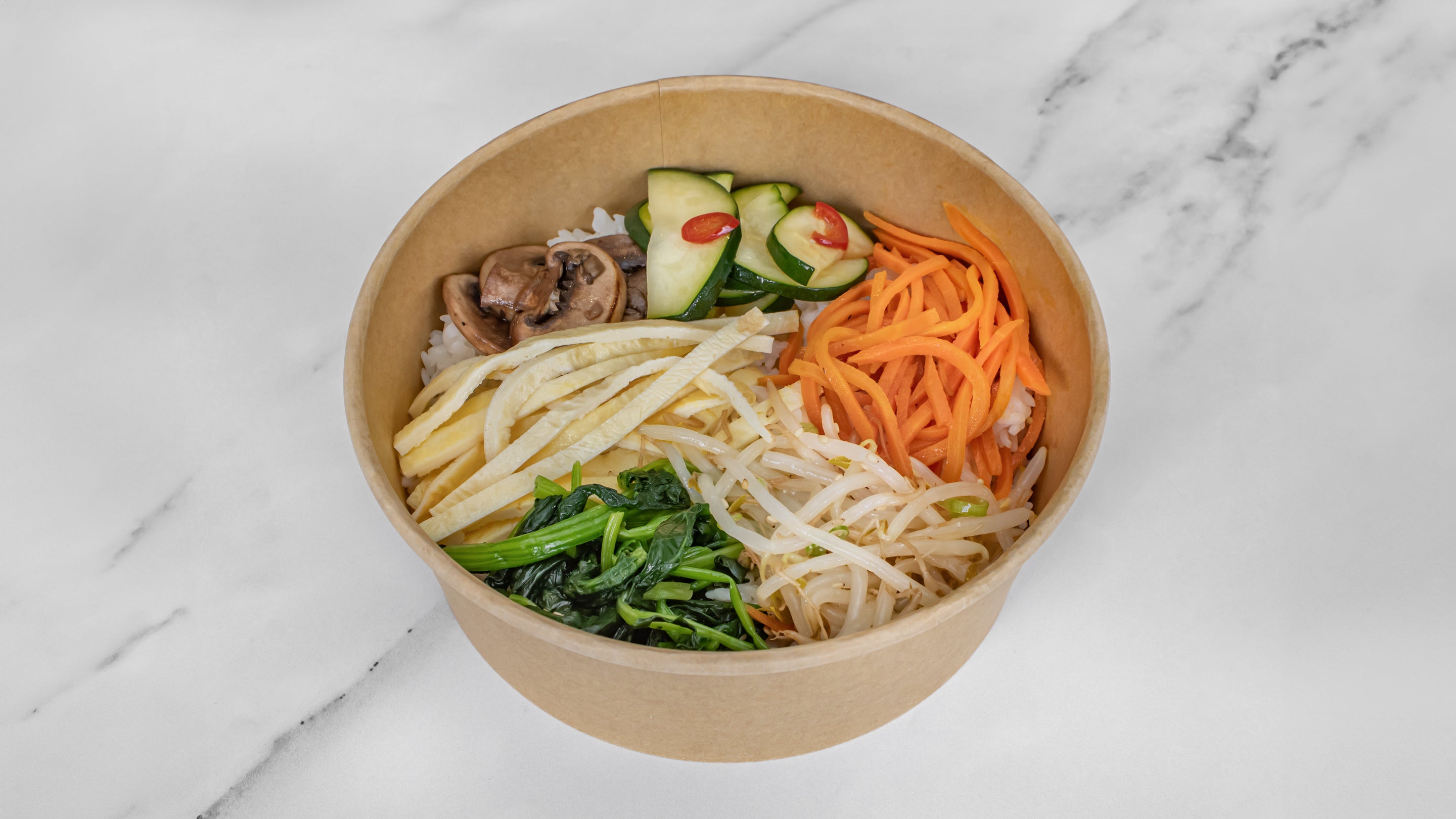 Vegetable Bibimbap