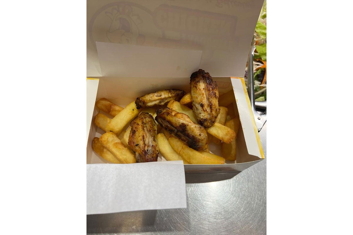 Chicken Wings and Chips