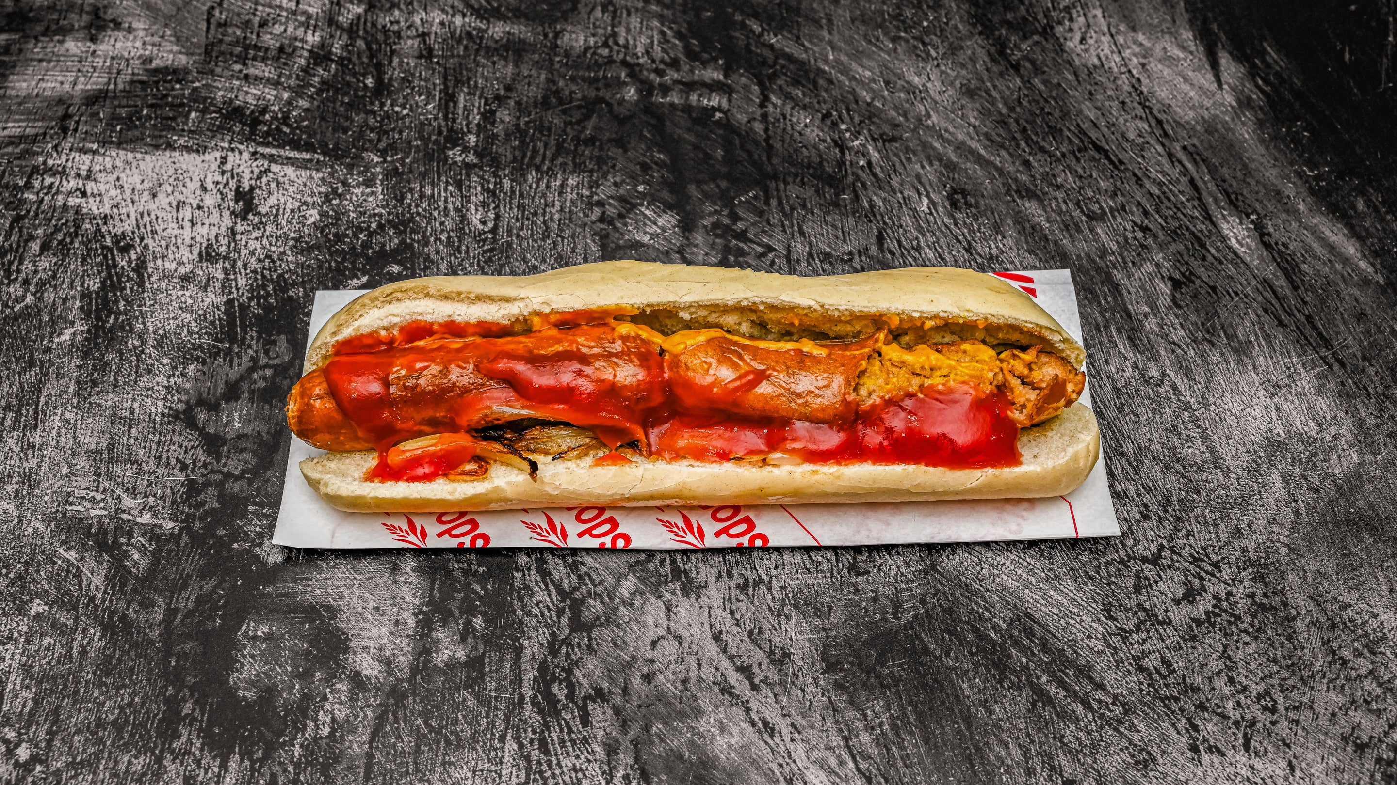 Double Sausage Baguette
