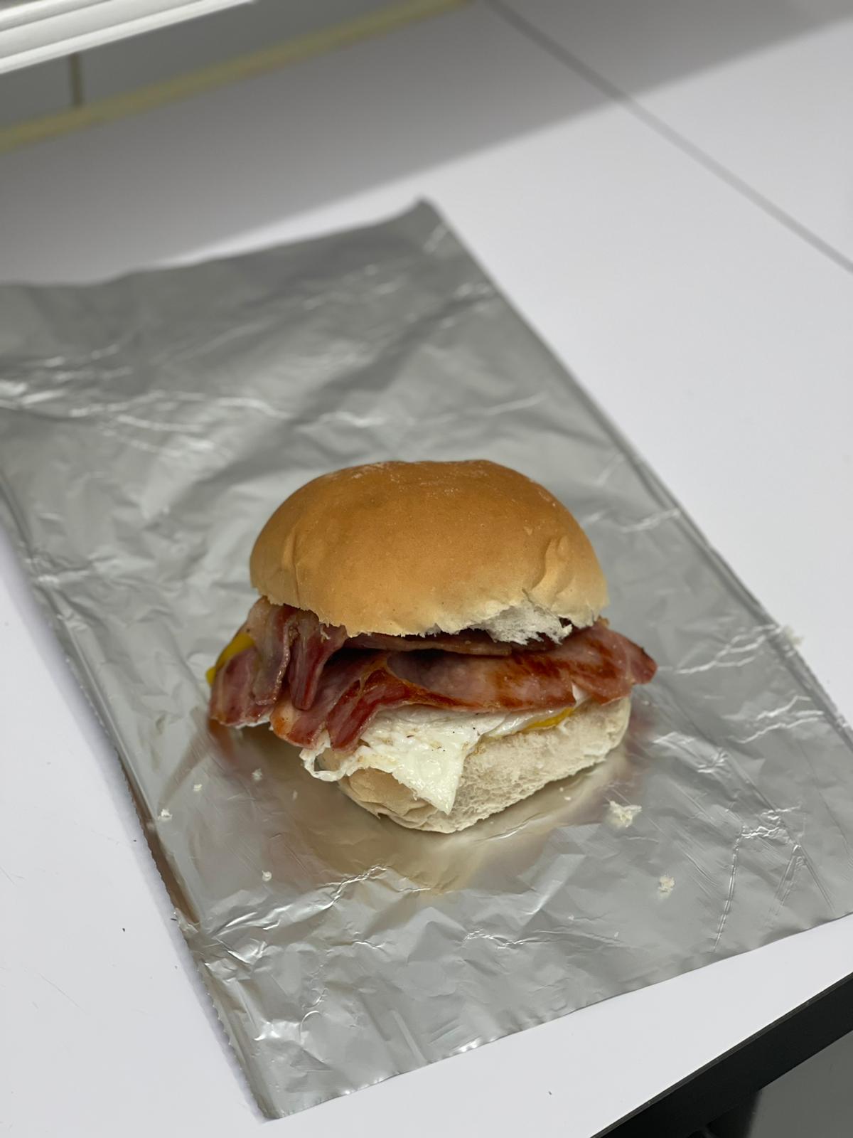 Regular Bacon and Egg Cob