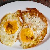 Plain Sunny Side up Eggs