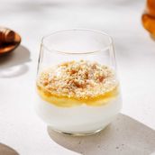Yogurt with honey and nuts (Breakfast)