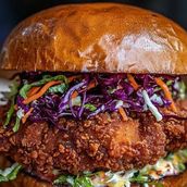 Chick Fill-A Burger