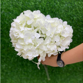 White Artificial Hydrangea