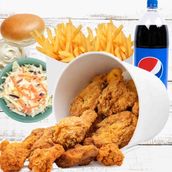 9 Pcs Broasted Chicken Family Meal Deal