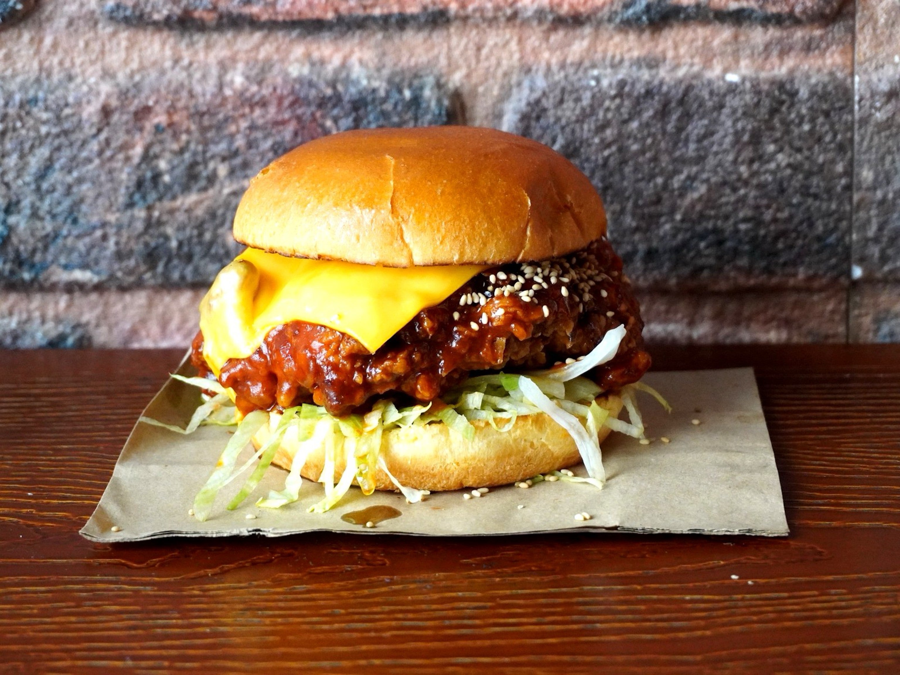 K Classic - Korean Gochujang Dipped Burger