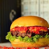 Beef Cheetos Burger