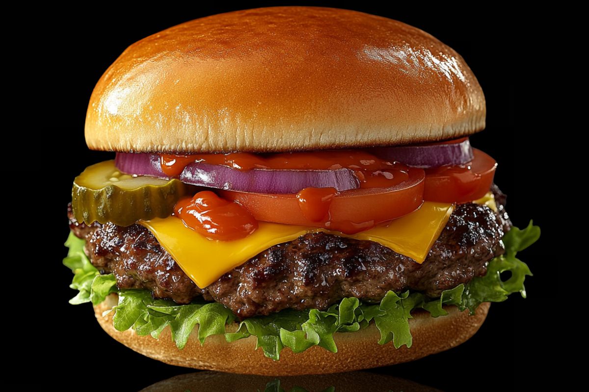 Smokey Cheddar BBQ Burger