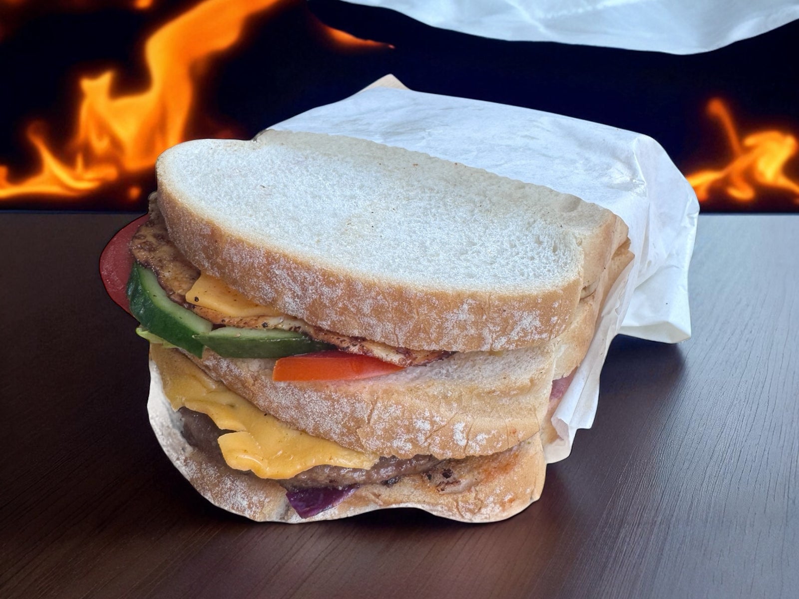 Morning Moo Sandwich