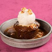 VEGAN STICKY TOFFEE PUDDING