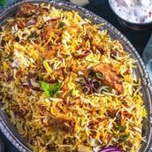 Hyderabadi Dum Mutton Biryani