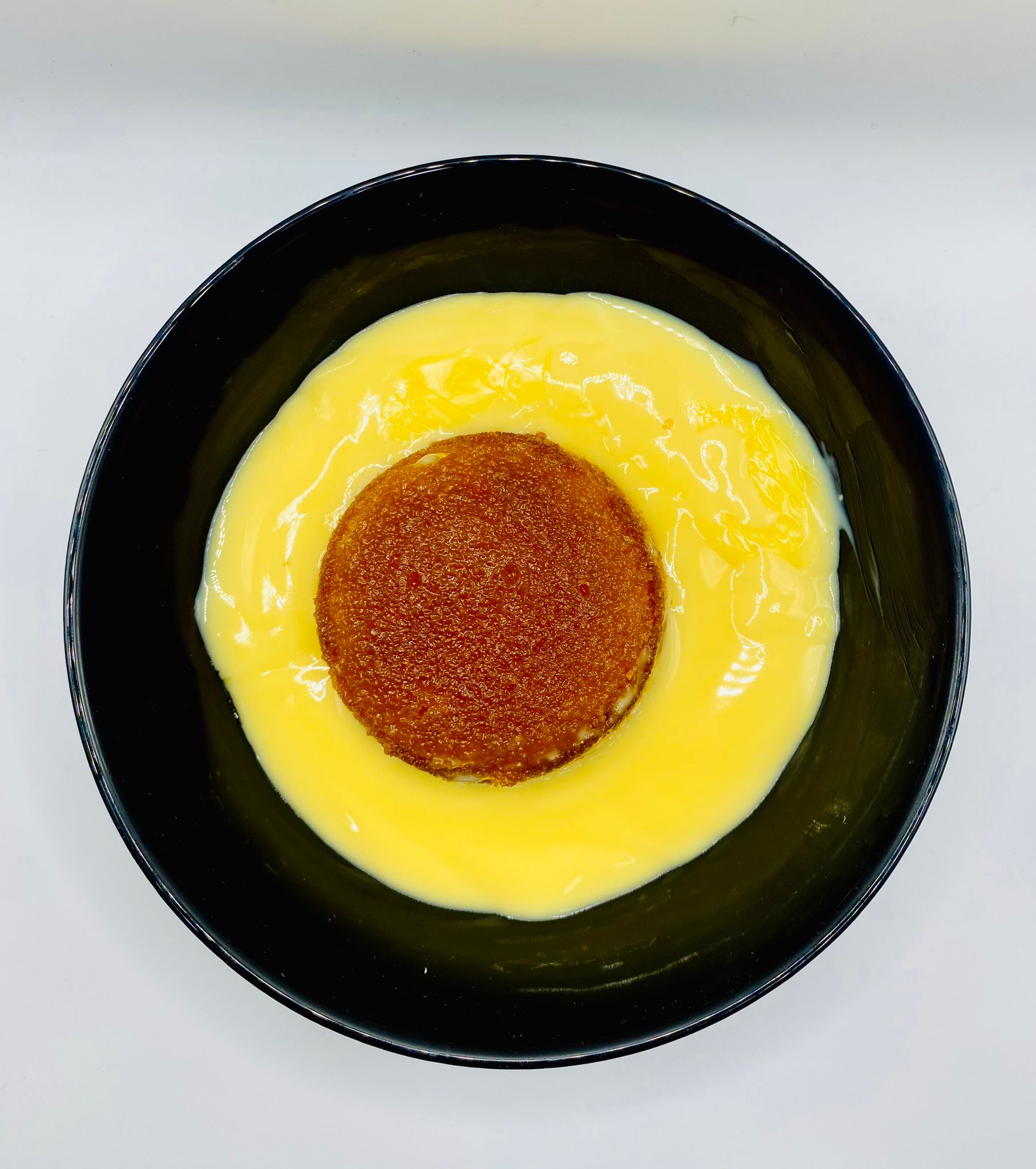 Sponge Cake with Custard