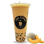 Yellow Hamimelon Milk Tea