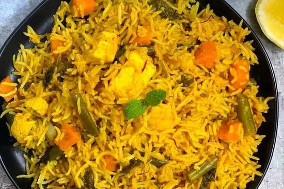 Soya Chaap Biryani