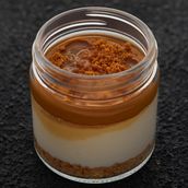 Lotus Caramel Cheesecake Jar