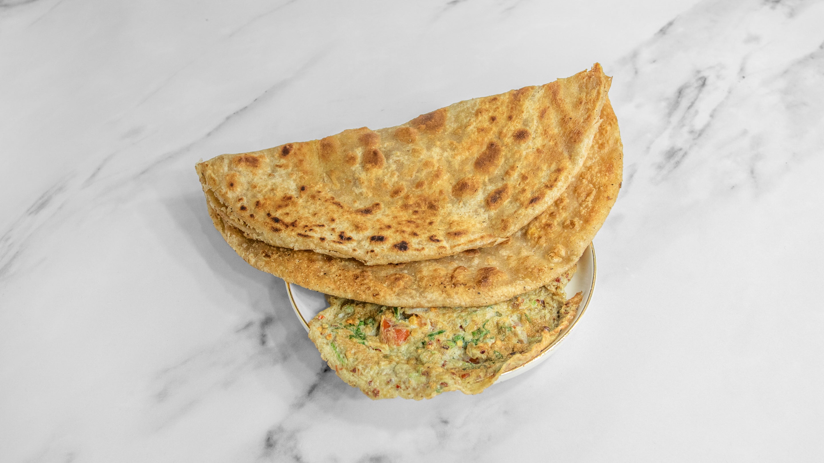Omelette Parantha