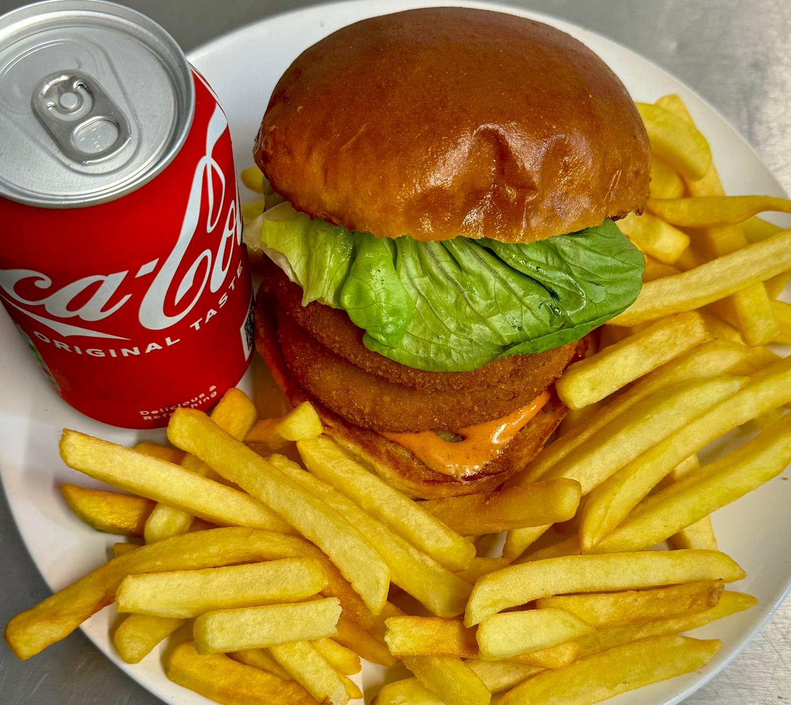 Double Fish Burger