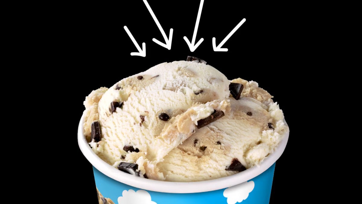 Ben & Jerry's Cookie Dough Ice Cream Tub 100ml