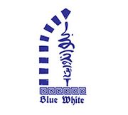 Blue and White Burger Cafe