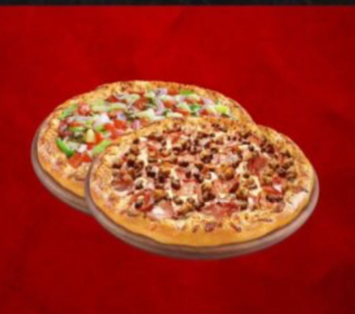 Buy 1 Get 1 Free Large Pizza 12"