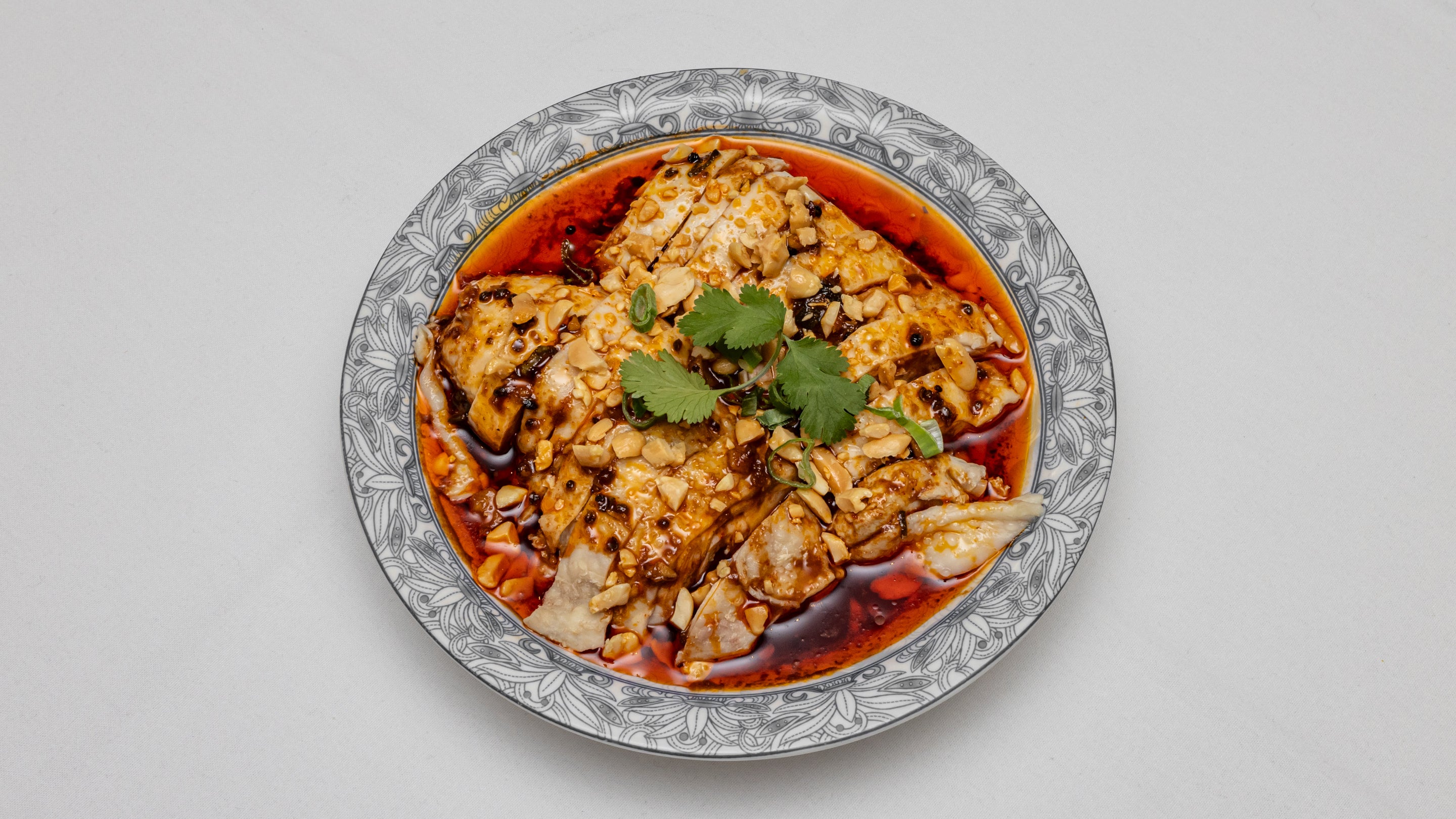 口水鸡 Sichuan Chicken in Red Oil Sauce ��️