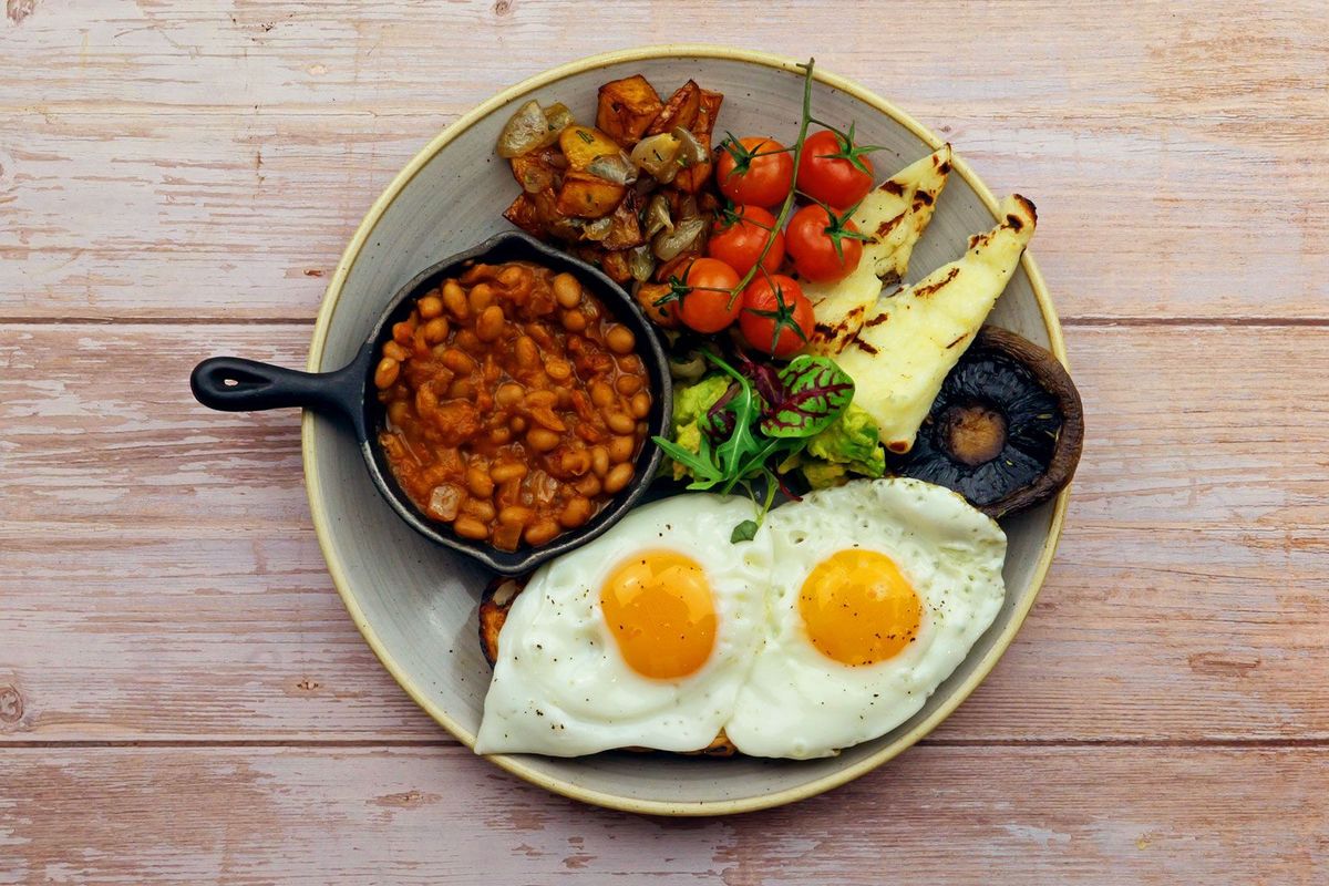 NEW - Full veg breakfast 