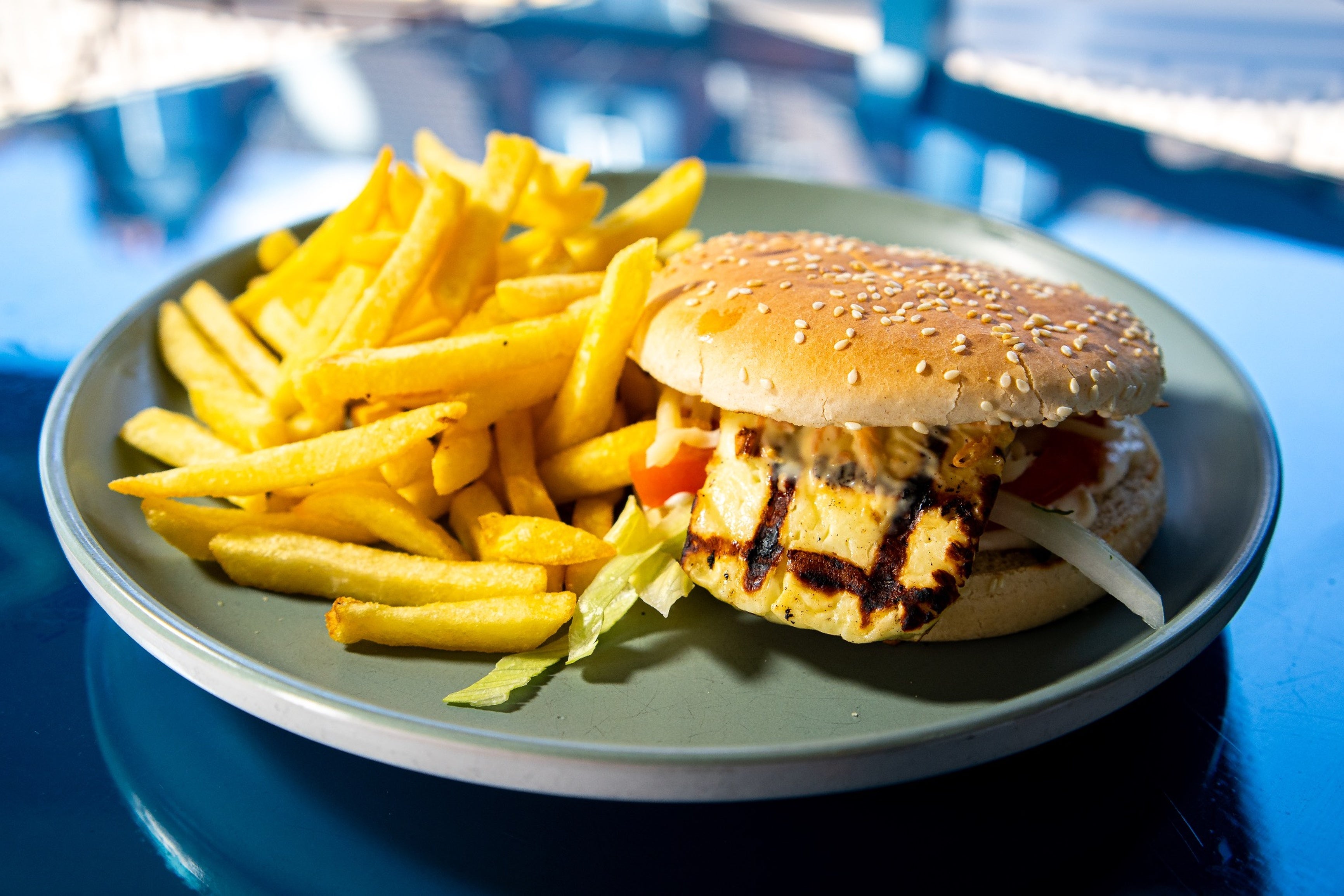 Halloumi Burger