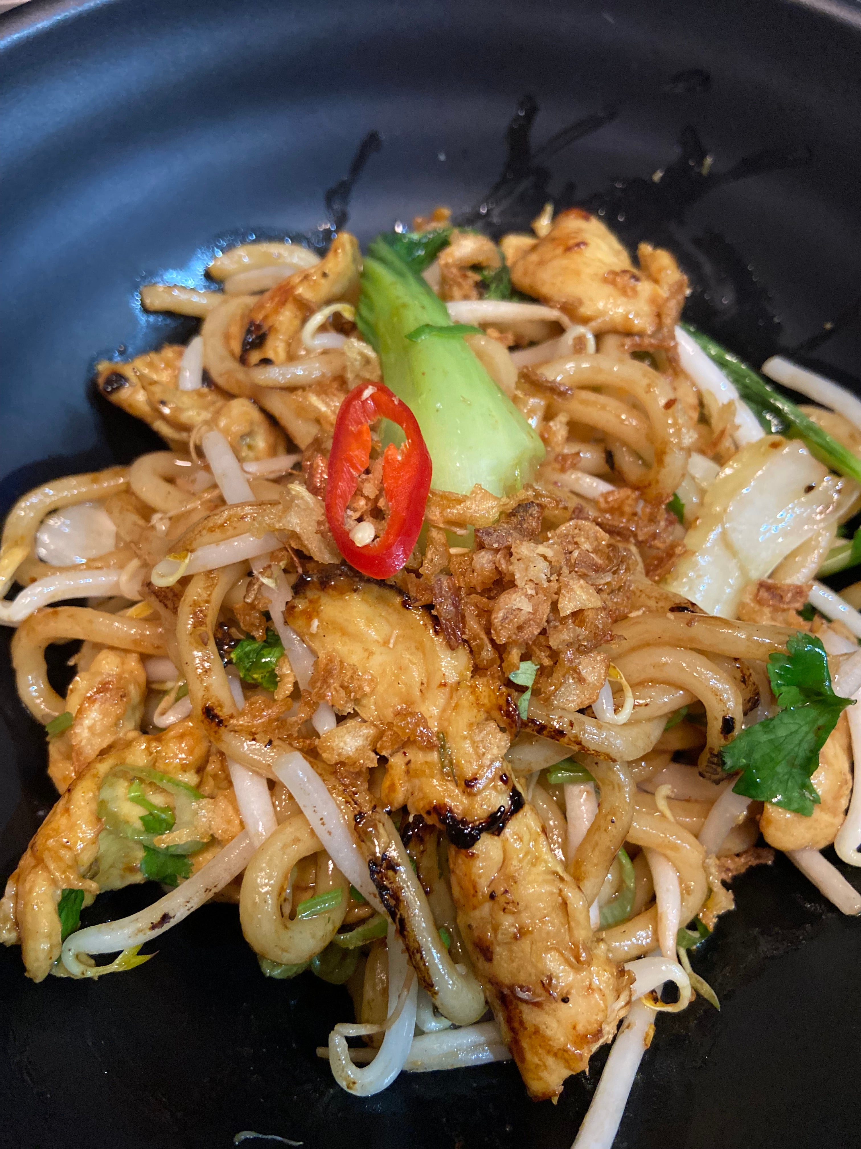 Fried Udon/Mì udon xào