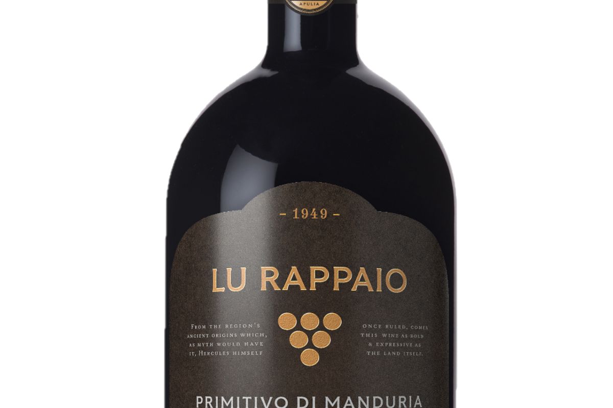 PRIMITIVO LU RAPPAIO DOP 14% RED Bottle