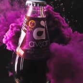 Sparkling Black Mulberry And Blackcurrant Flavored Water