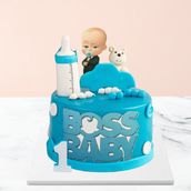 Boss Baby 1st Birthday Cake
