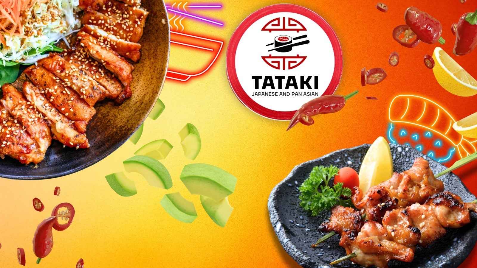Tataki Sushi and Pan Asian food