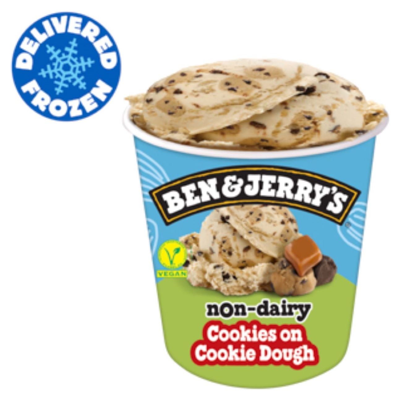 465ml Non Dairy  Ben & Jerry's Vegan Cookies on Cookie Dough