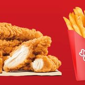 Chicken Strips Crispy Meal 10 Pieces