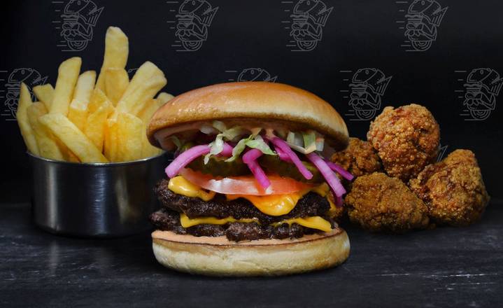Burger & Wings Combo