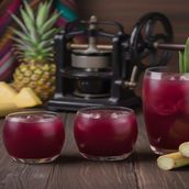 Grapes With Sugarcane