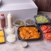 Chicken BBQ Box 12 Sandwiches