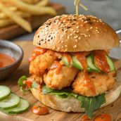 Dynamite Prawns Burger Slider