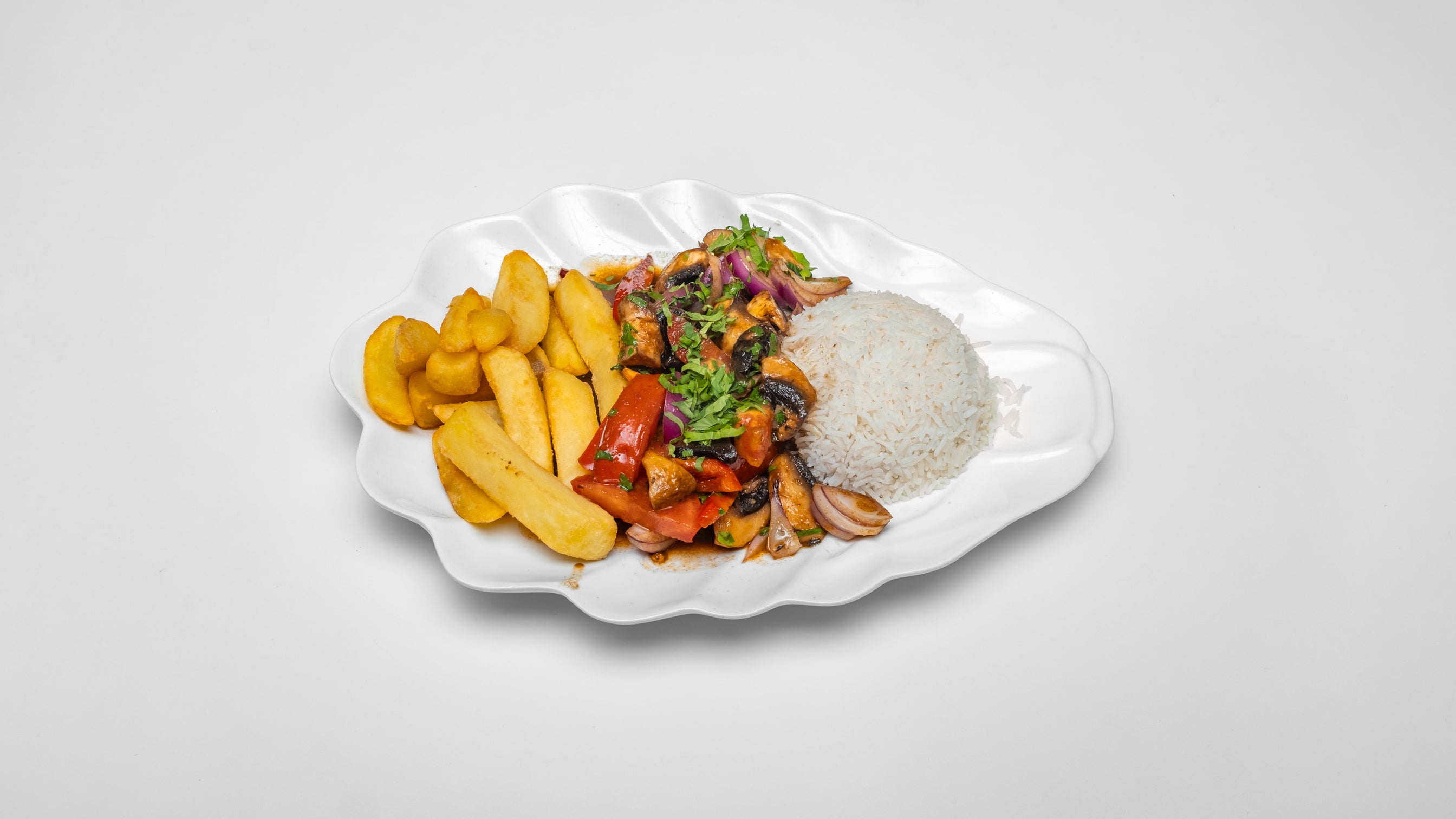 Lomo Saltado Vegetariano